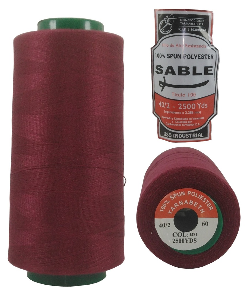 0014-Hilo de Recta Sable de 2500 Yardas-1421